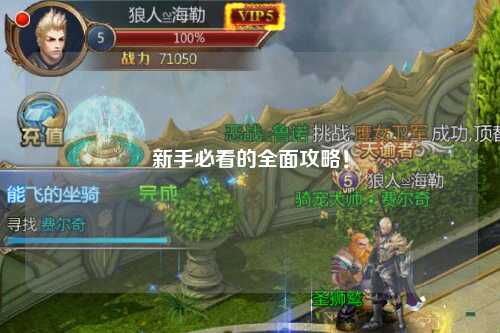 新手必看的全面攻略!