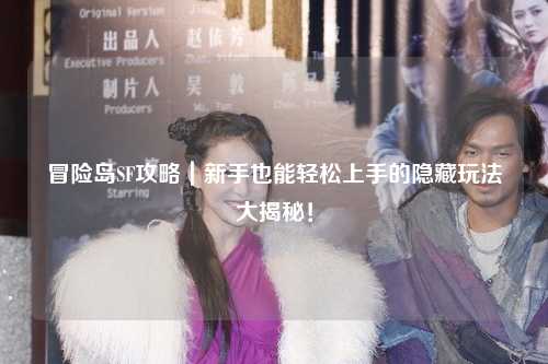 冒险岛SF攻略|新手也能轻松上手的隐藏玩法大揭秘!