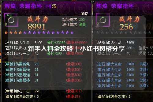 新手入门全攻略 | 小红书风格分享