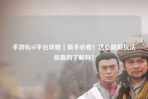 手游私SF平台攻略｜新手必看！这些隐藏玩法你真的了解吗？