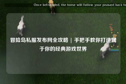 冒险岛私服发布网全攻略 | 手把手教你打造属于你的经典游戏世界
