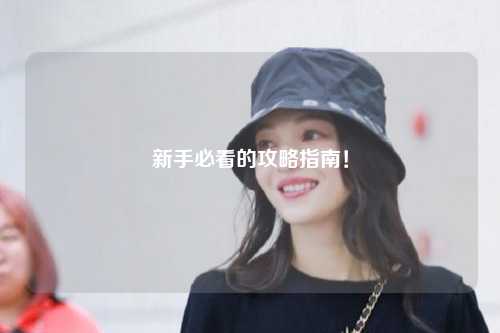新手必看的攻略指南!