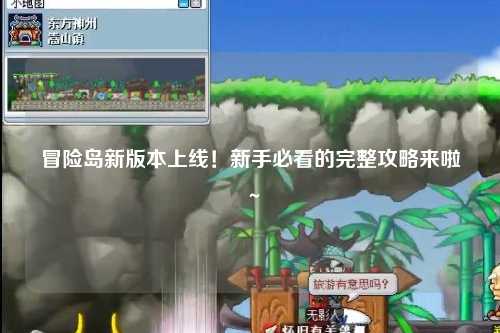 冒险岛新版本上线！新手必看的完整攻略来啦～