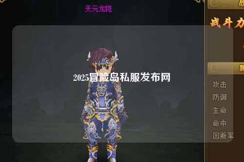 2025冒险岛私服发布网