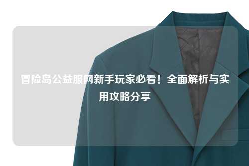 冒险岛公益服网新手玩家必看!全面解析与实用攻略分享