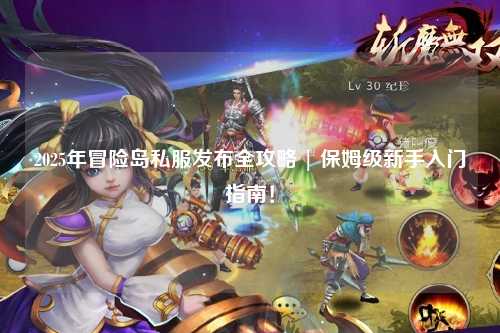 2025年冒险岛私服发布全攻略 | 保姆级新手入门指南!